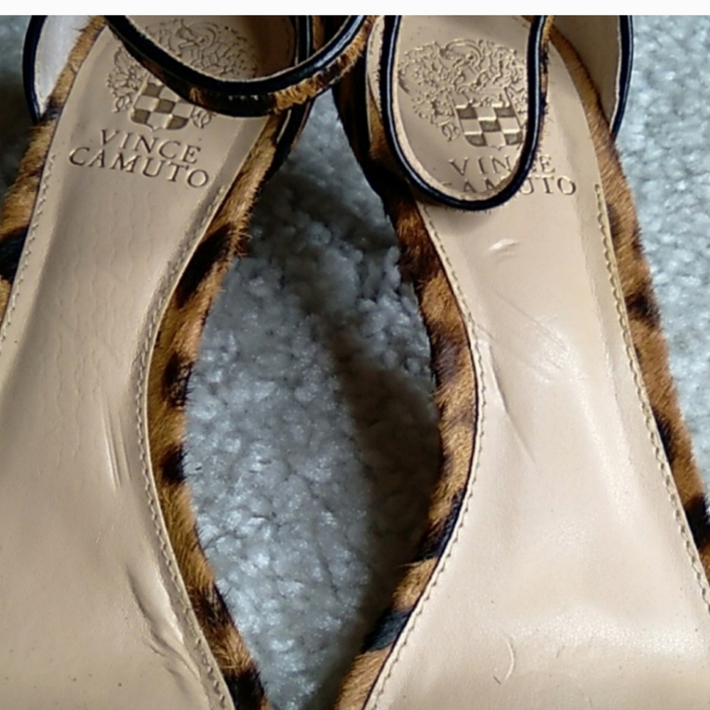 VINCE CAMUTO CALF HAIR Sebatini Heels Size 9.5 - Picture 14 of 15